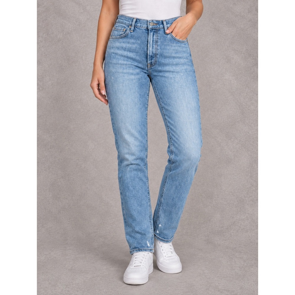 Agolde Nico Jeans Womens 27x27 Light Wash Blue High Rise Slim Fit Denim